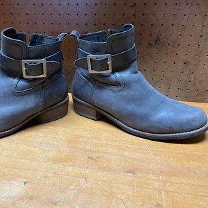 Wolky Womens Ankle Boots | Grey Leather | Size 41